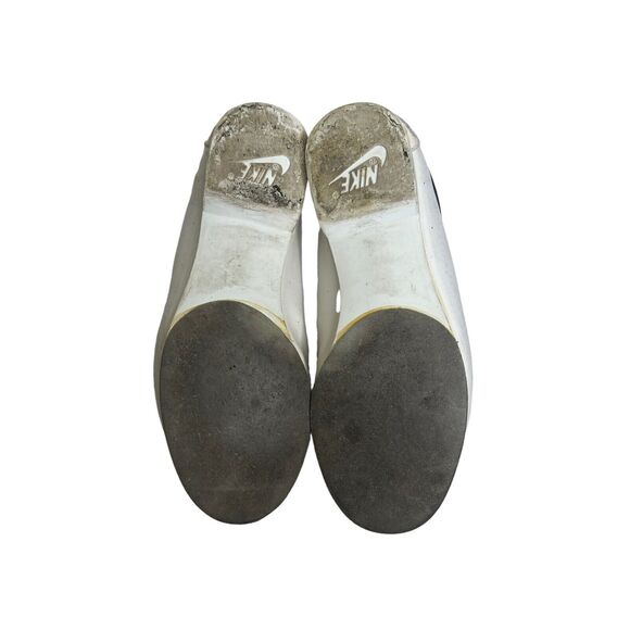 Nike X Vintage 80s Lace Up Bowling Shoes Split Toe White Blue Womens 6 - Picture 11 of 11